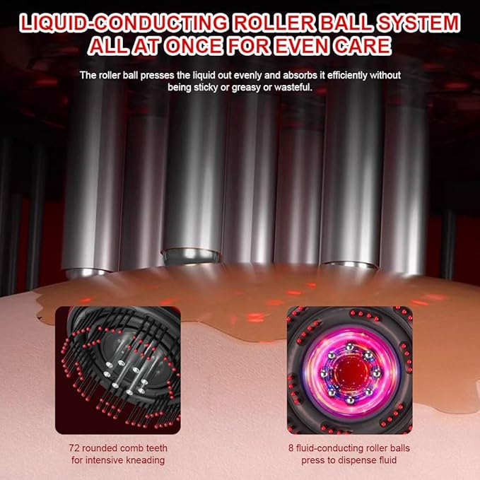 Head Electric Scalp Hair Massager Brush Comb and Scalp Massager